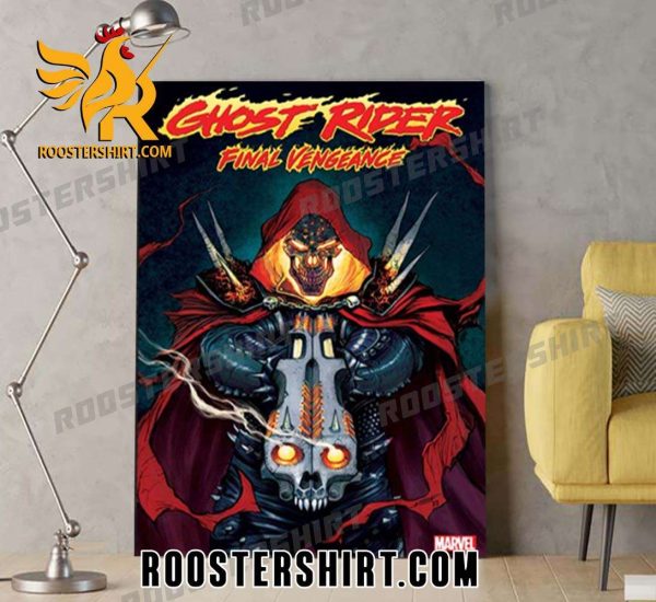 Quality Marvel Ghost Rider Final Vengeance Poster Canvas