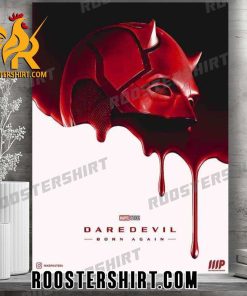 Quality Marvel Studios Daredevil Born Again Movie Poster Canvas
