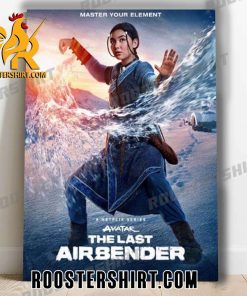 Quality Master Your Element Katara In The Live-Action Avatar The Last Airbender Series Poster Canvas