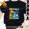 Quality Michigan Sports Teams Michigan Wolverines And Detroit Lions Mascot Unisex T-Shirt