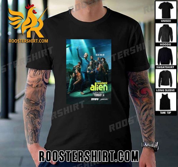 Quality SYFY Resident Alien Season 3 February 14th 2024 T-Shirt