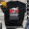 Quality Skyline 2023 AFC West Division Champions Kansas City Chiefs Unisex T-Shirt