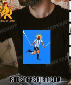 Quality Spider Man Julian Alvarez Wonder Kid Of Argentina Soccer Art T-Shirt