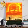 Quality Star Wars The Mandalorian And Grogu Poster Canvas