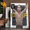 Quality UFC Hall Of Fame Induction For Frankie Edgar Modern Wing Poster Canvas