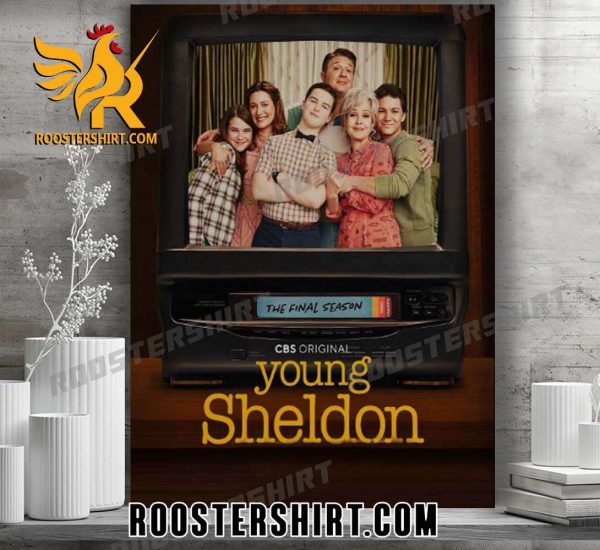 Quality Young Sheldon The Final Season Poster Canvas