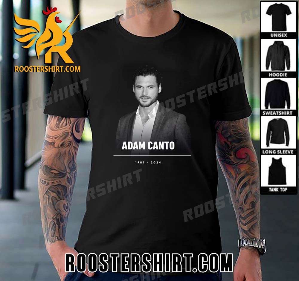 RIP Adan Canto 1981-2024 Thank You For The Memories T-Shirt