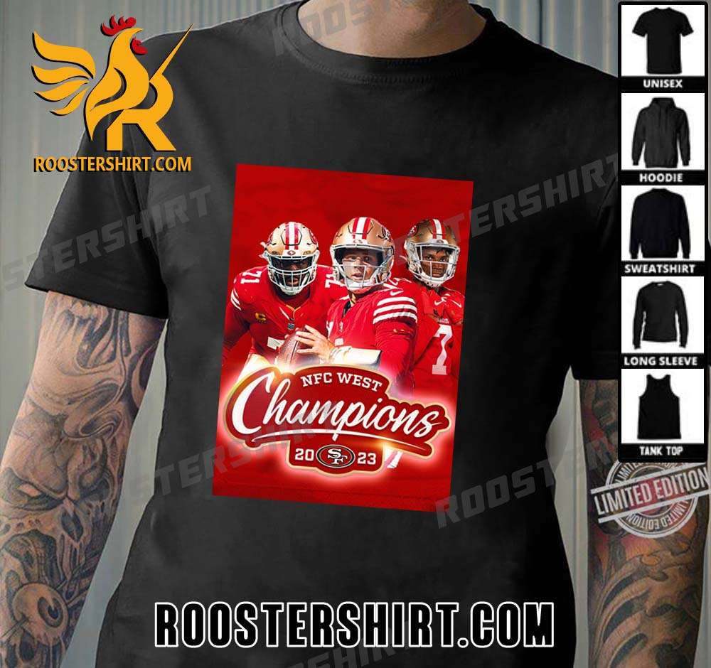 San Francisco 49ers 2023 NFC West Champs T-Shirt