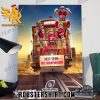 San Francisco 49ers NFC Championship Game NFL 2024 Poster Canvas