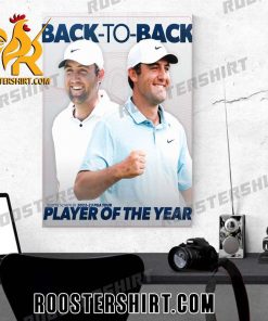 Scottie Scheffler Scottie Scheffler is the 2022-23 PGA TOUR Player of the Year Poster Canvas