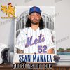 Sean Manaea Join New York Mets 2024 Poster Canvas