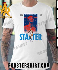 Shai Gilgeous-Alexander Western Conference Starter NBA All Star 2024 T-Shirt