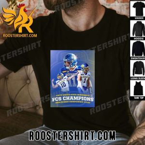 South Dakota State Jackrabbits FCS Champions 2024 Back To Back Championship Titles T-Shirt