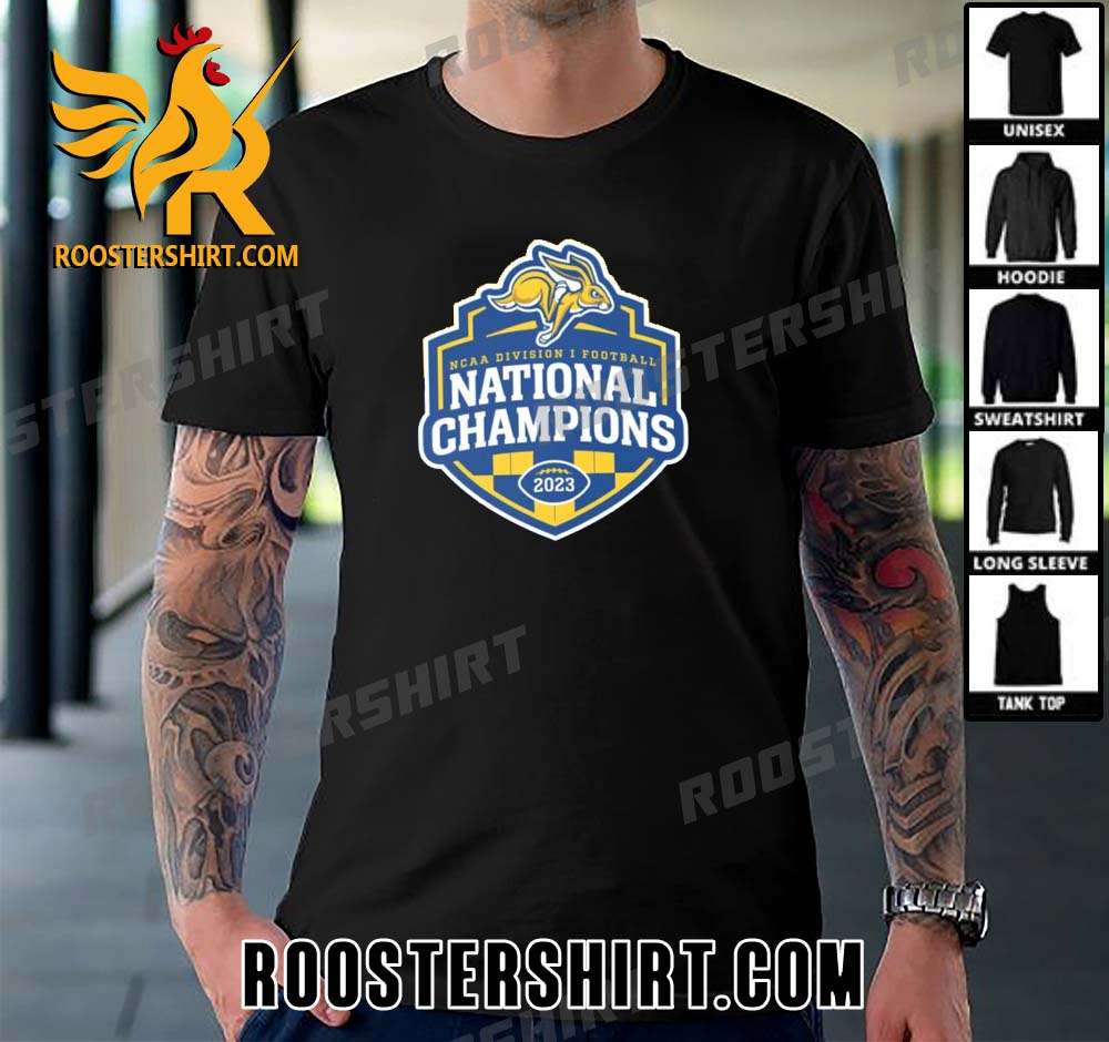 South Dakota State Jackrabbits FCS National Champions 2024 Logo New T-Shirt