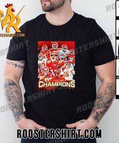 THE CHIEFS ARE AFC CHAMPIONS FOR THE 4TH TIME IN 5 YEARS T-SHIRT