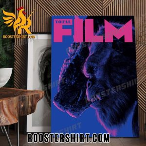TOTAL FILM GODZILLA X KONG THE NEW EMPIRE POSTER CANVAS