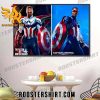 The Falcon and the Winter Soldier And Captain America Brave New World Poster Canvas