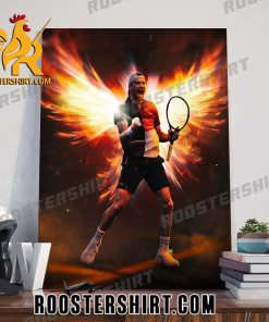The King Grigor Dimitrov Brisbane International Champions 2024 Poster Canvas