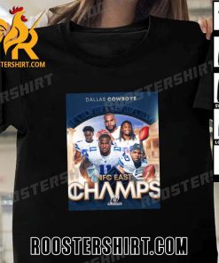 Welcome To NFC East Champions 2024 Dallas Cowboys NFL Playoffs T-Shirt