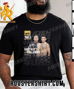 Welcome to BMF Title Bout Lightweight Bout Justin Gaethje Vs Max Holloway UFC 300 T-Shirt