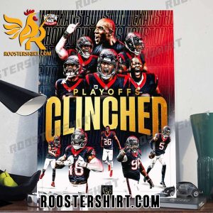 YOUR HOUSTON TEXANS ARE HEADING TO THE PLAYOFFS POSTER CANVAS