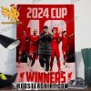 2024 Liverpool FC New Carabao Cup Winners Poster Canvas