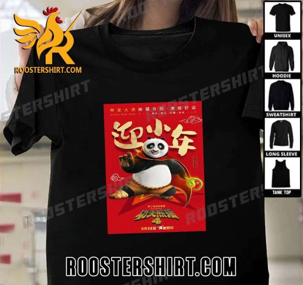 2024 New Poster Kung Fu Panda 4 T-Shirt