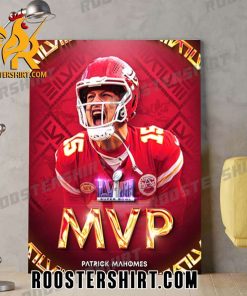 2024 Patrick Mahomes MVP Super Bowl LVIII Poster Canvas