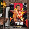 Atlanta Hawks Trae Young Reserve 3Rd NBA All Star Appearance Poster Canvas
