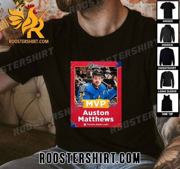 Auston Matthews MVP 2024 NHL All Star T-Shirt