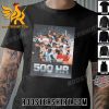 Black History Month Black Players In 500 HR Club MLB T-Shirt