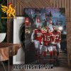 CHIEFS BACK-TO-BACK SUPER BOWL CHAMPIONS POSTER CANVAS