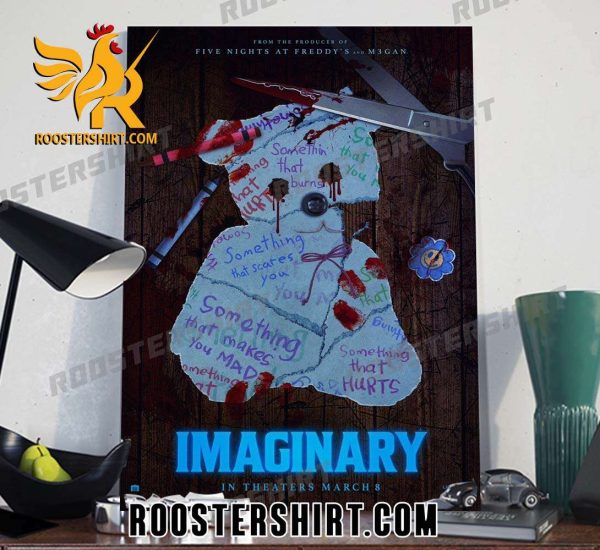 Coming Soon Imaginary Movie 2024 Poster Canvas