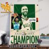 Congrats Damian Lillard Champs 2024 3-Point Contest Champions Poster Canvas