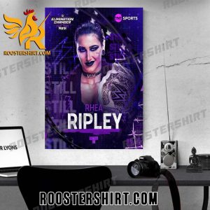 Congrats Rhea Ripley Remains The WWE Womens World Champion 2024 Poster Canvas
