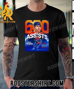 Congratulations Connor McDavid reaches the 600-assist milestone in just 616 games played T-Shirt