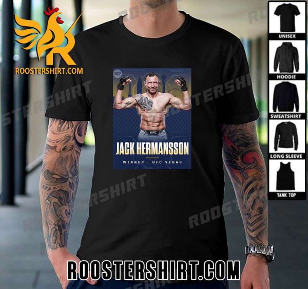 Congratulations Jack Hermansson Champions 2024 At UFC Vegas 86 T-Shirt