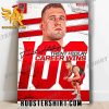 Congratulations Trent Hidlay 100th Career Wins Signature NC State Wrestling Poster Canvas