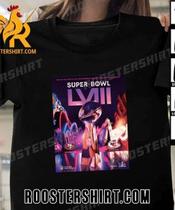 Cover of the official Super Bowl LVIII program T-Shirt