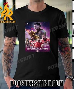 Funny Patrick Mahomes X Thanos Marvel Super Bowl LVIII Champions 2024 T-Shirt