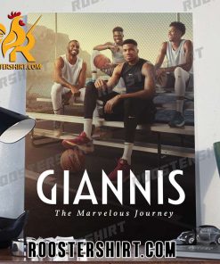 Giannis Antetokounmpo The Marvelous Journey Poster Canvas