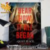 Hear How It All Began Poster Canvas