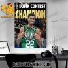Jordan Jackson Dunk Contest Champion 2024 Poster Canvas