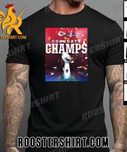 Kansas City Chiefs Trophy Super Bowl LVIII Champions T-Shirt