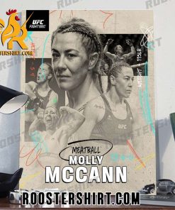Meatball Molly McCann UFC Vegas 85 Poster Canvas