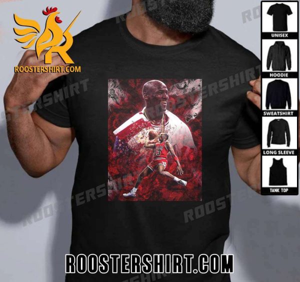 New Desing Michael Jordan NBA T-Shirt For Happy 61st Birthday