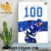 Nikita Kucherov becomes first player to hit 100 points this season Poster Canvas