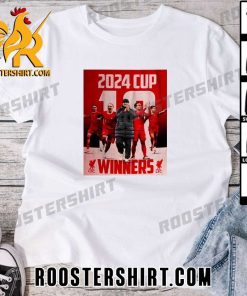 Official 2024 Liverpool FC New Carabao Cup Winners T-Shirt