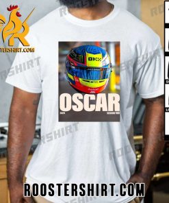 Oscar Piastri helmet design for the 2024 season just dropped T-Shirt