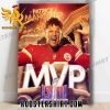 Patrick Mahomes II 3X Super Bowl MVP 2024 Poster Canvas